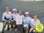 Das Team vom Bio-Gasthaus Leibspeis mit Gütesiegel Kiddyspace