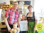 Familie Holledauer mit Gütesiegel Kiddyspace
