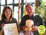 Gerhard und Karoline Rückert mit Gütesiegel Kiddyspace
