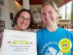 Anna Wenzel u Marie Theres Flamm mit Gütessiegel Kiddyspace