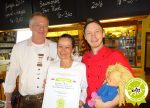 Das Team vom Lumpazi Bräu mit Gütesiegel Kiddyspace