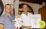 Dieter Skrobanek und Denis Reischl mit Gütesiegel Kiddyspace