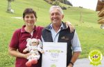Elisabeth und Rupert Kröll mit Gütesiegel Kiddyspace