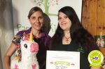 Carola Klee-Kämpfer und Bettina Dorner mit dem Gütesiegel Kiddyspace