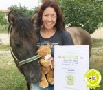Beate Halwax mit dem Gütesiegel Kiddyspace