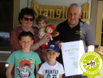 Familie Brennsteiner mit Gütesiegel Kiddyspace