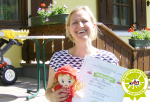 Martina Fercher mit Gütesiegel Kiddyspace