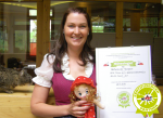 Theresa Hollaus mit Gütesiegel Kiddyspace