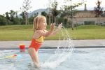 Therme Aqualux Wasserspaß draußen