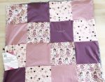 Stoffkreisel Personalisierte Babydecke