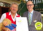 Klostergasthof Heiligenkreuz trägt das Gütesiegel Kiddyspace