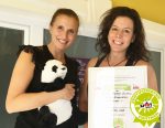 Martina Michal und Nikola Krumpholz mit Gütesiegel Kiddyspace