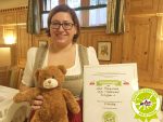 Dagmar Schotte mit dem Gütesiegel Kiddyspace