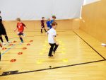 Hallentraining der Fußballschule OÖ
