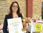 Katalin Seelinger mit dem Gütesiegel Kiddyspace