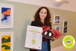 Mag. Ines Groß-Weikhart mit Kiddyspace Gütesiegel