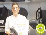 Zergperten Kornbeuburg Nicola Holder mit Kiddyspace Gütesiegel
