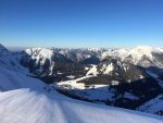 Blick nach Berwang im Winter