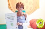 Rita Faissner-Delaney mit Kiddyspace Urkunde